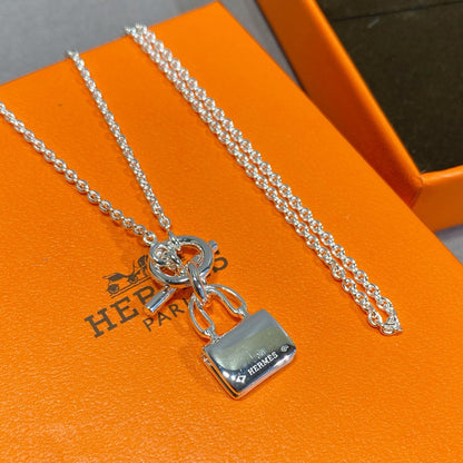 Mysitc CONSTANCE PEDANT SILVER NECKLACE