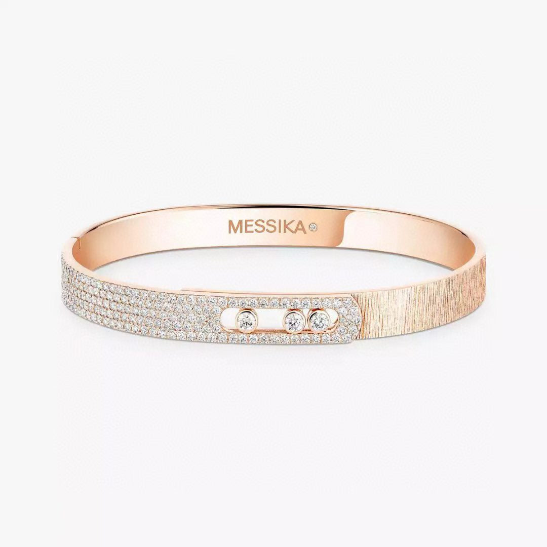 [Mysitc ] 2026 BRAND-NEW FROSTED BRACELET WITH DIAMONDS THREE COLORS