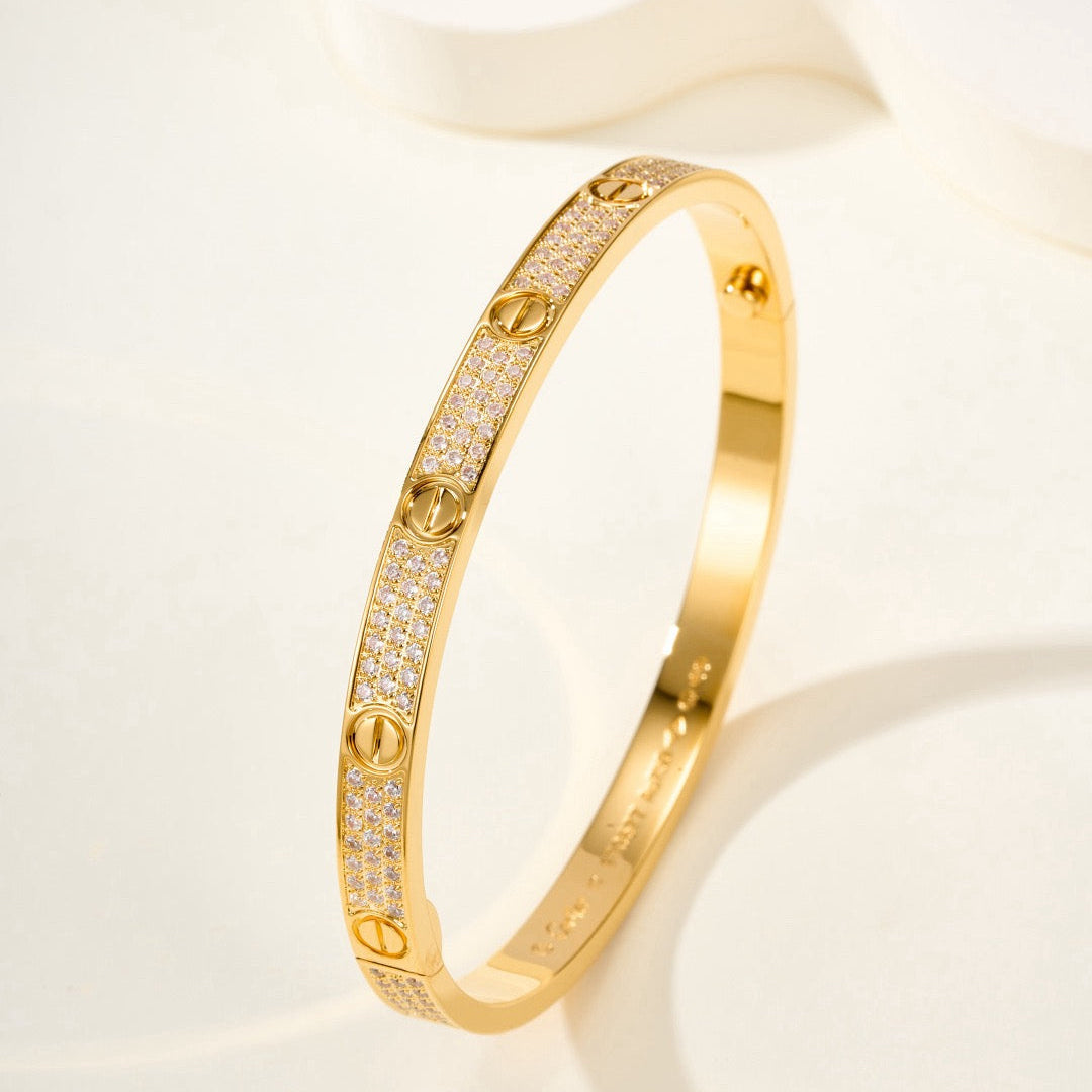 Mysitc LOVE BRACELET 4.8MM DIAMOND-PAVED