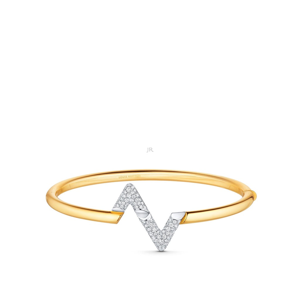 Mysitc VOLTE UPSITE DOWN GOLD DIAMOND BRACELET