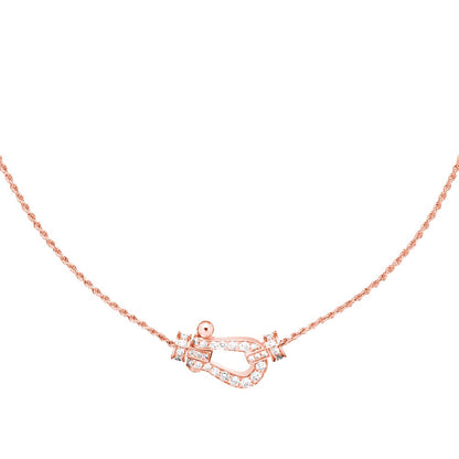Mysitc FORCE 10 PINK GOLD DIAMOND NECKLACE