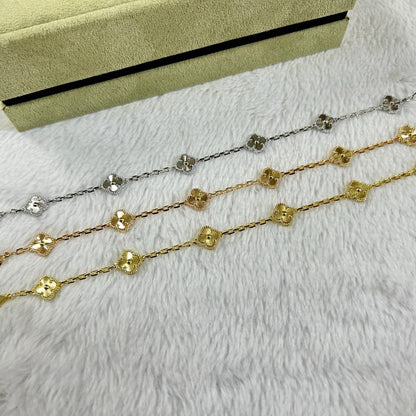 [Mysitc ]New CLOVER 6 MOTIF DIAMOND BRACELET
