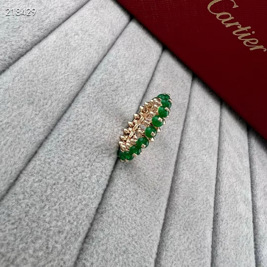 [Mysitc ] CLASH NEW COLORED GEMSTONE RING