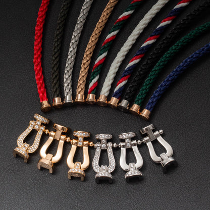 Mysitc FORCE LARGE HORSESHOE NO DIAMOND BRACELET SILVER