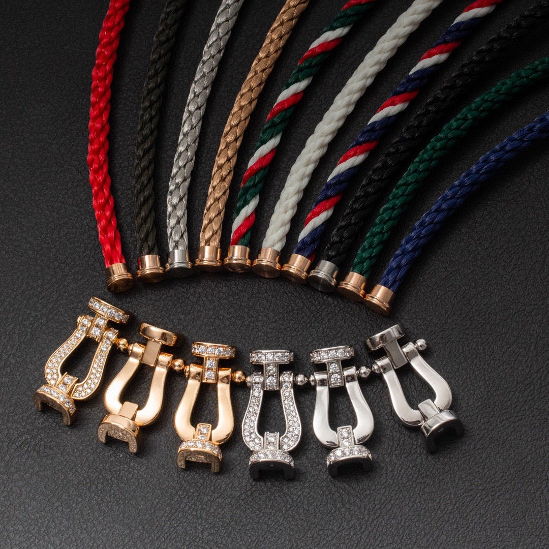 Mysitc FORCE LARGE HORSESHOE NO DIAMOND BRACELET GOLD