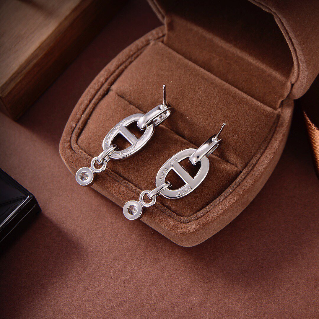 Mysitc HM CHAINE DIAMOND EARRINGS