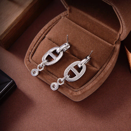 Mysitc HM CHAINE DIAMOND EARRINGS