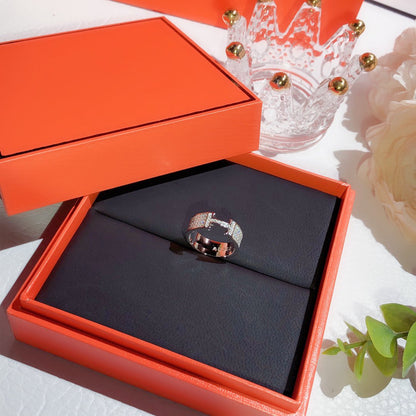 Mysitc H RING FULL DIAMOND