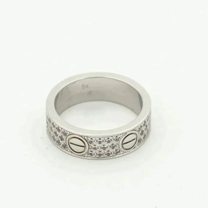 Mysitc LOVE RING 5.5MM DIAMONDS PAVED