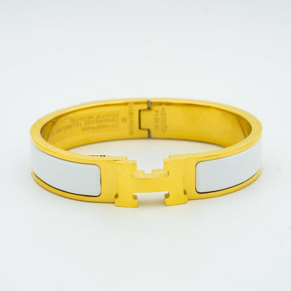 Mysitc H WHITE BRACELET