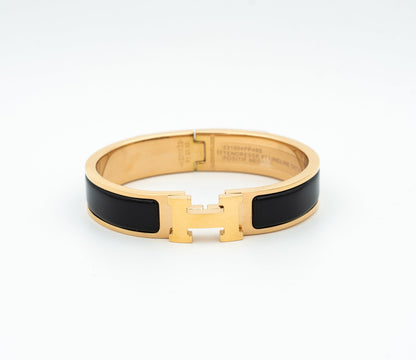Mysitc H BLACK BRACELET