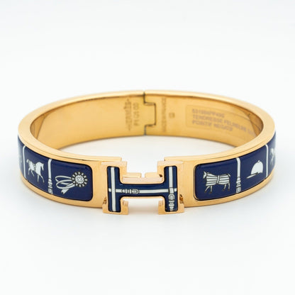 Mysitc H BRACELET BLUE CERAMIC