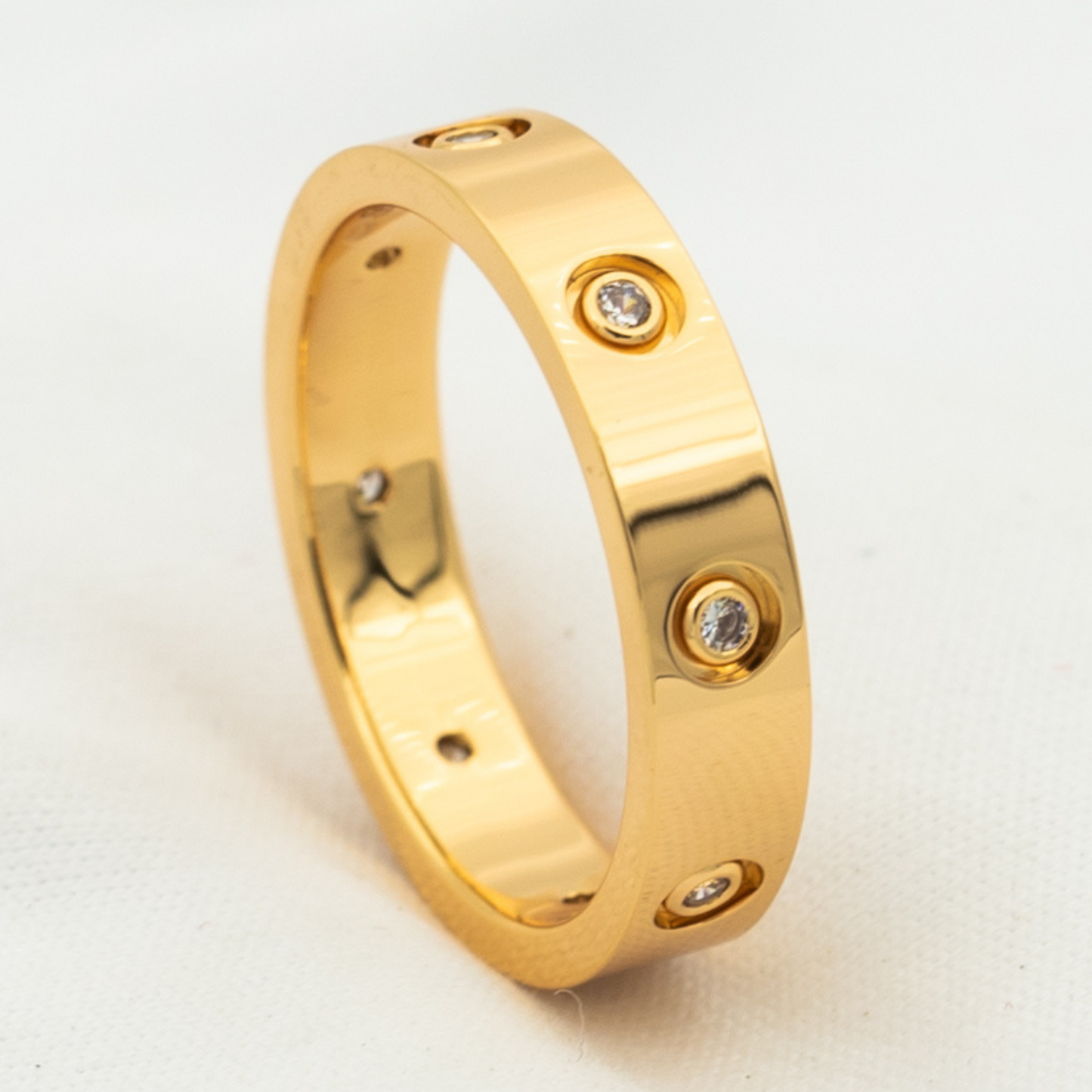 Mysitc LOVE RING 3.6MM 8 DIAMONDS