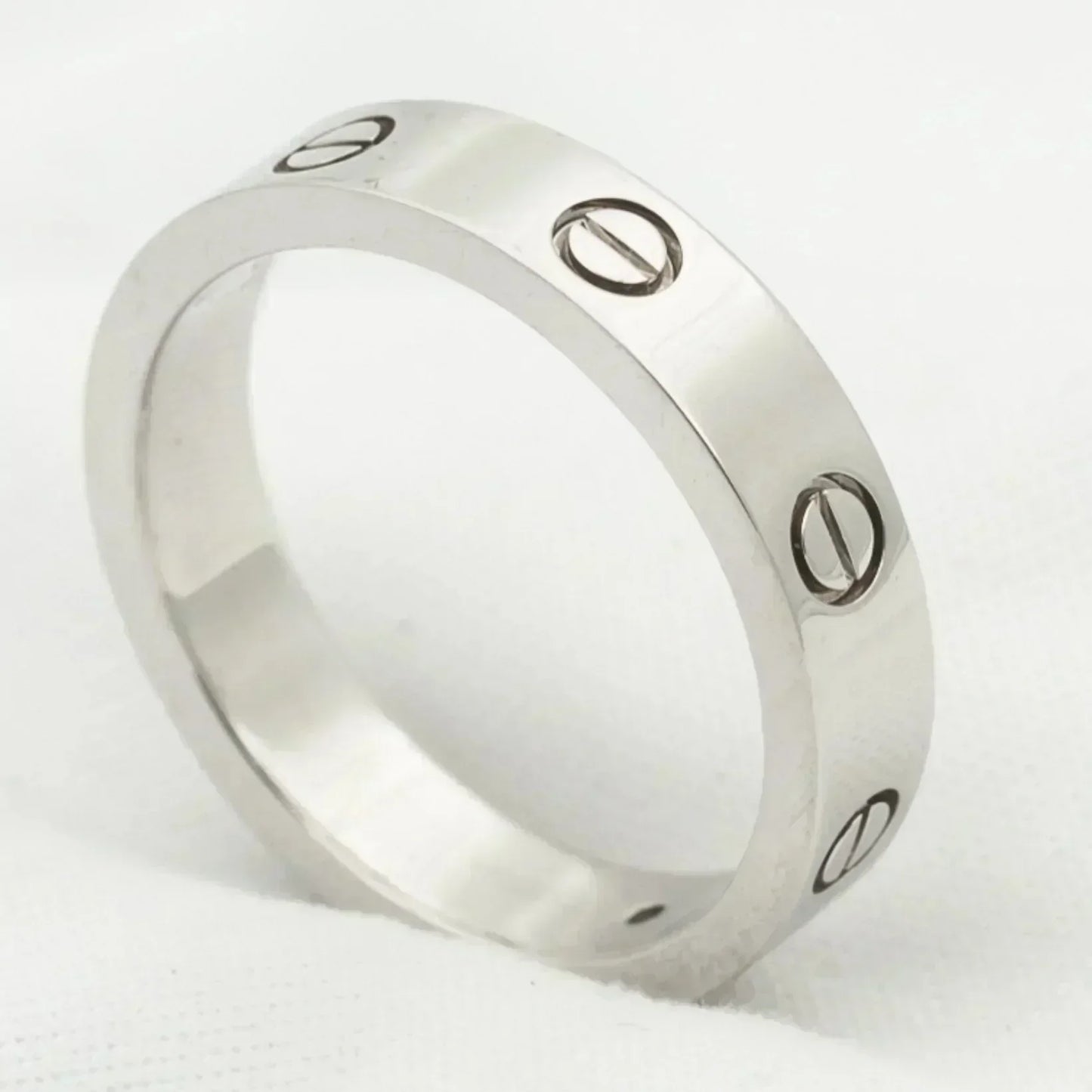 Mysitc LOVE RING 4MM 1 DIAMOND SILVER