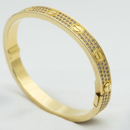 Mysitc LOVE BRACELET 6.1MM DIAMOND-PAVED