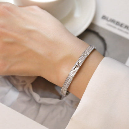 Mysitc KELLY BRACELET DIAMOND PAVED