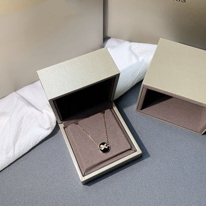 Mysitc JEUX DE PINK GOLD DIAMOND NECKLACE