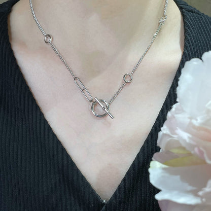Mysitc HM STERLING CHAINE D'ANCRE HEART