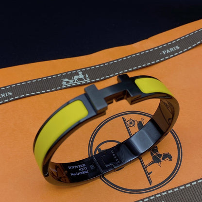 Mysitc CLIC HM SO BLACK YELLOW BRACELET