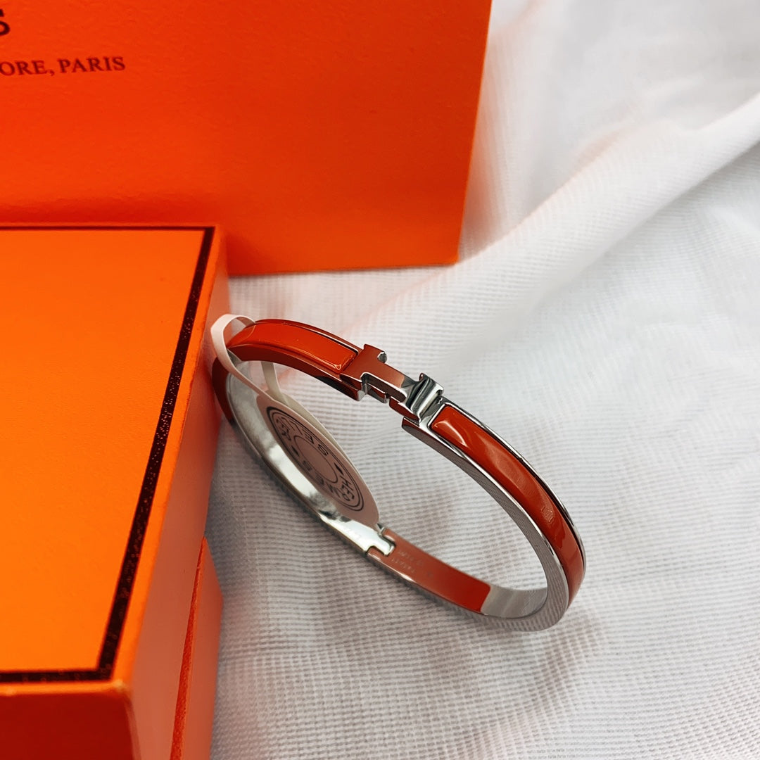 Mysitc CLASSIC HM CLIC RED 8MM ENAMEL BRACELET