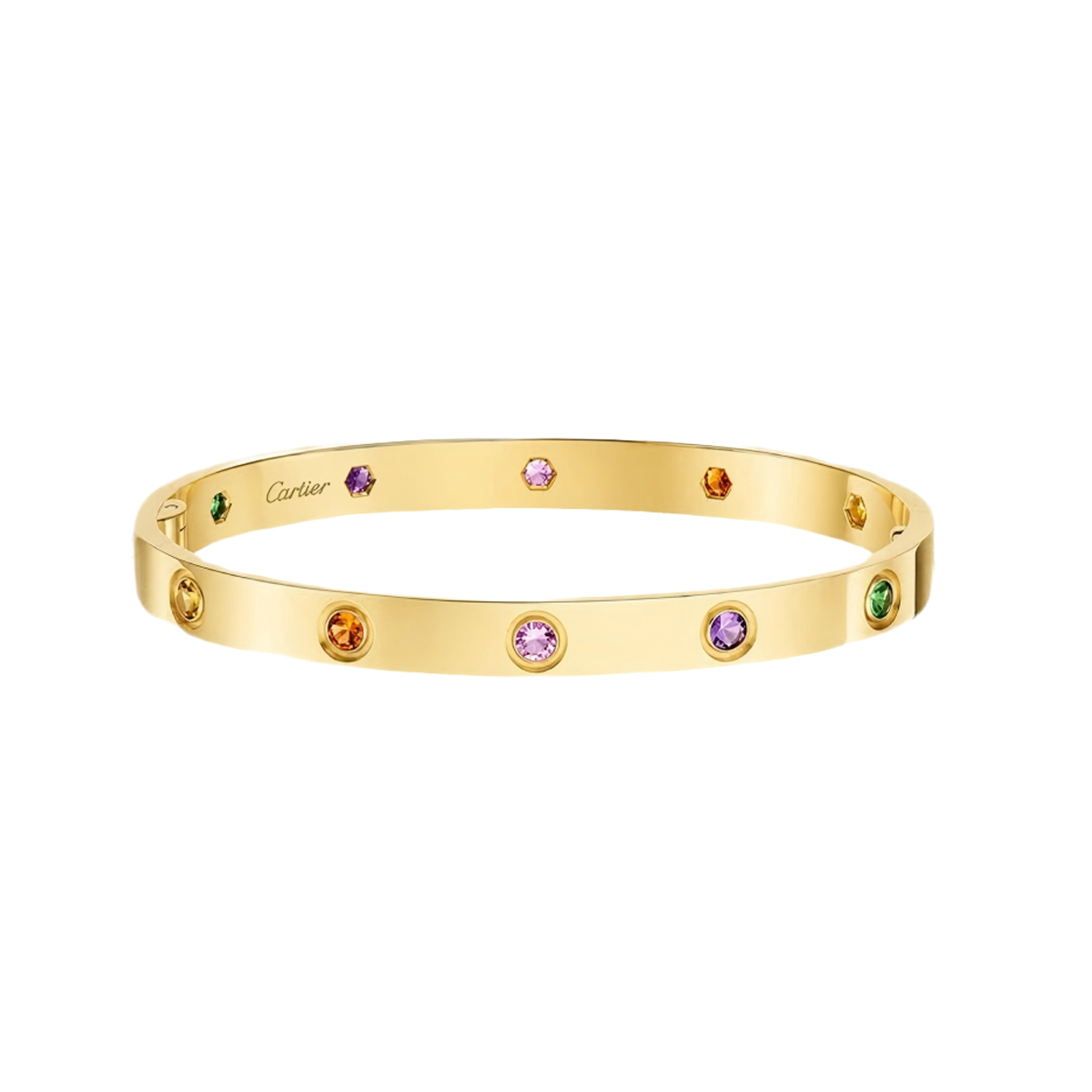 [Mysitc ] 2026 RAINBOW LOVE BRACELET 6.1MM  10 DIAMONDS