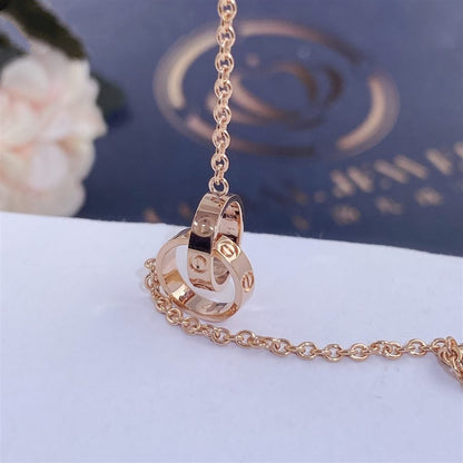 Mysitc LOVE BRACELET DOUBLE RING