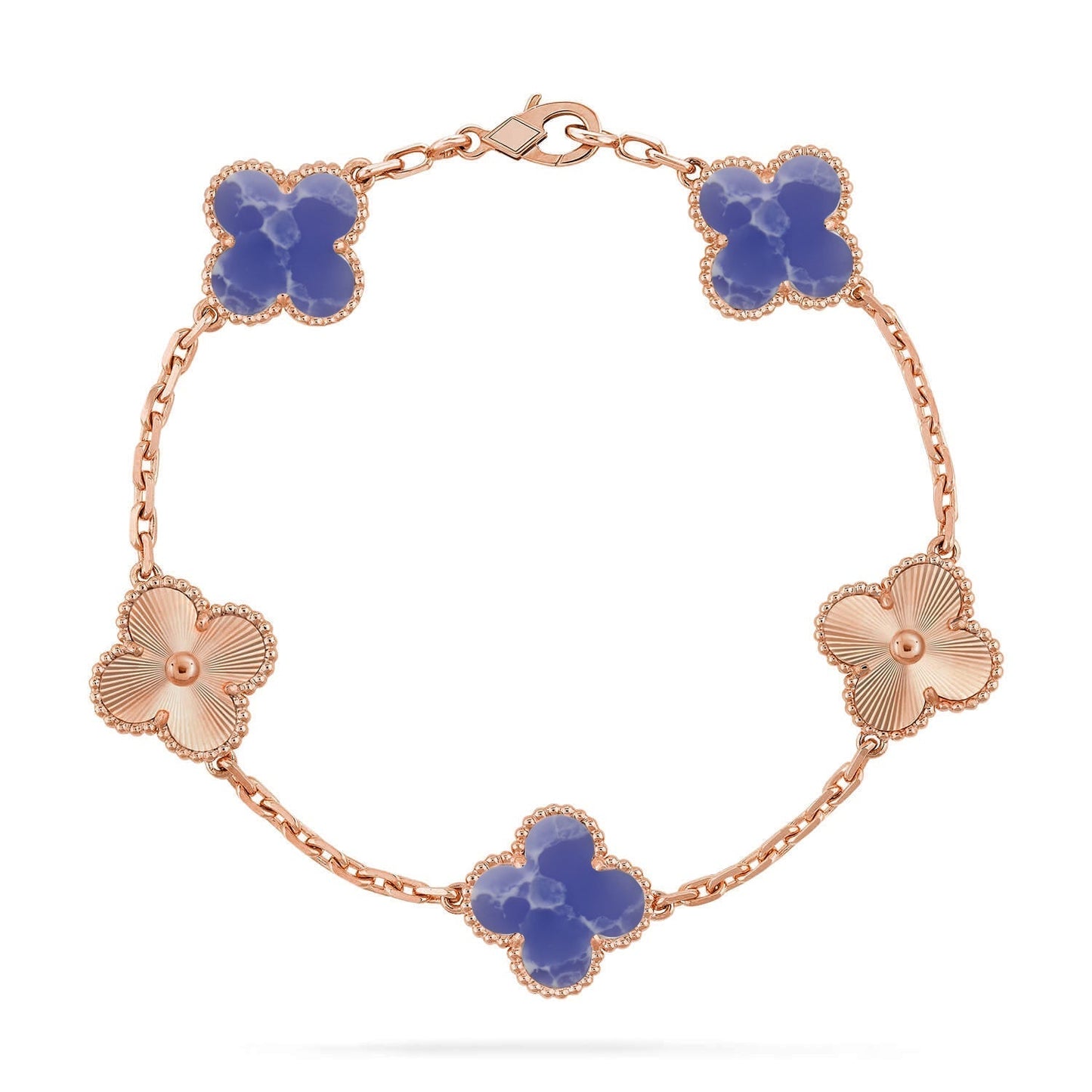 [Mysitc ]New CLOVER 5 MOTIF BLUE VEINS BRACELET COLLECTION