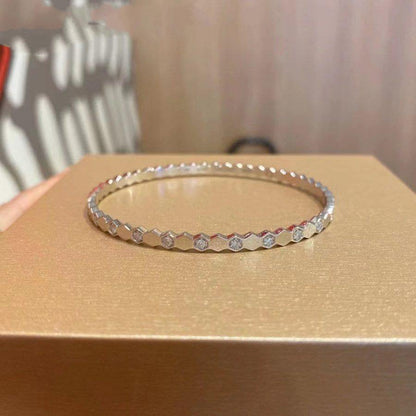 Mysitc BEE LOVE SILVER DIAMOND BRACELET