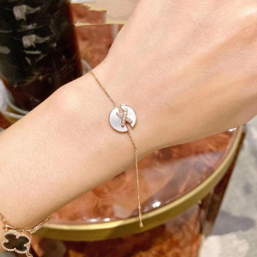Mysitc JEUX DE BRACELET MOP PINK GOLD DIAMONDS