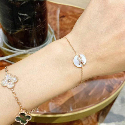 Mysitc JEUX DE BRACELET MOP PINK GOLD DIAMONDS