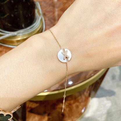 Mysitc JEUX DE BRACELET MOP PINK GOLD DIAMONDS