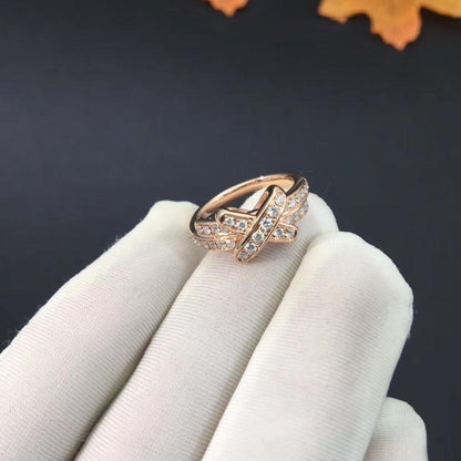 Mysitc JEUX DE RING PINK GOLD DIAMOND