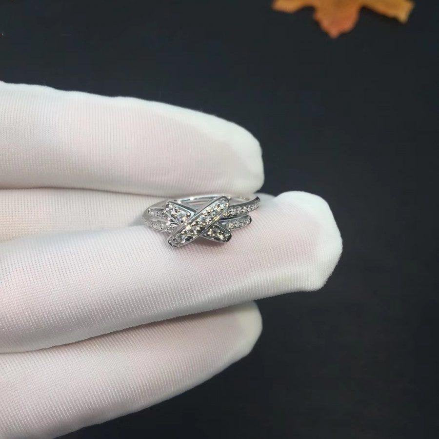 Mysitc JEUX DE SILVER DIAMOND RING