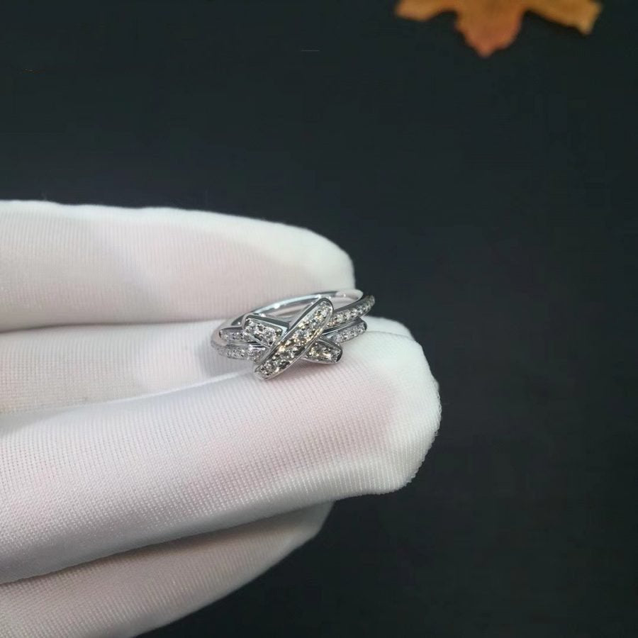 Mysitc JEUX DE SILVER DIAMOND RING