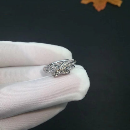 Mysitc JEUX DE SILVER DIAMOND RING
