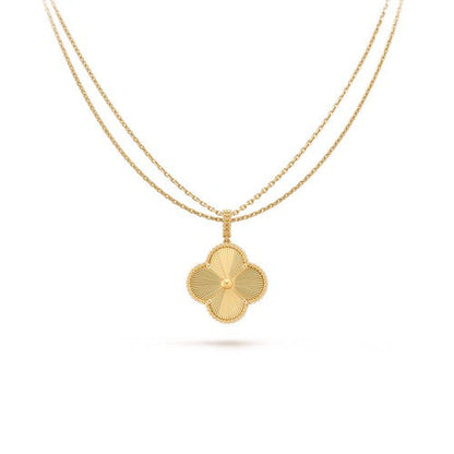 Mysitc CLOVER 25MM PEDANT NECKLACE GOLD