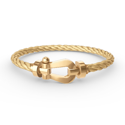 Mysitc FORCE LARGE HORSESHOE NO DIAMOND BRACELET GOLD