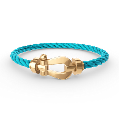Mysitc FORCE LARGE HORSESHOE NO DIAMOND BRACELET GOLD