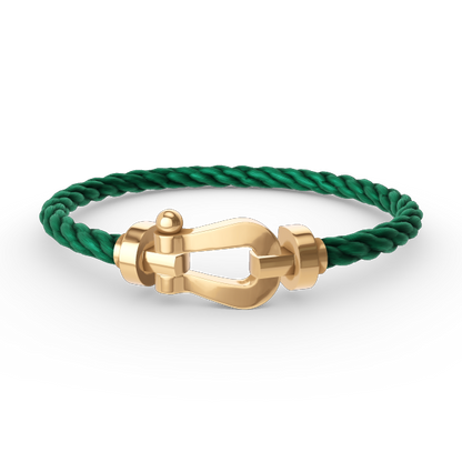 Mysitc FORCE LARGE HORSESHOE NO DIAMOND BRACELET GOLD