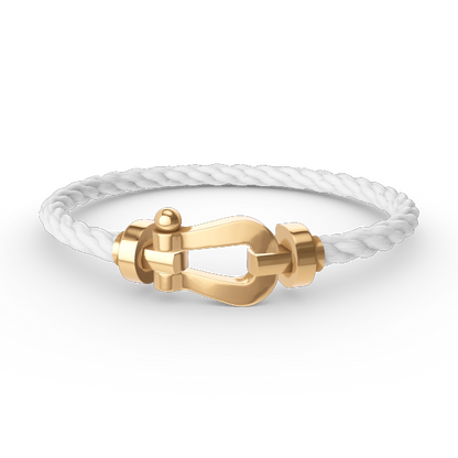 Mysitc FORCE LARGE HORSESHOE NO DIAMOND BRACELET GOLD