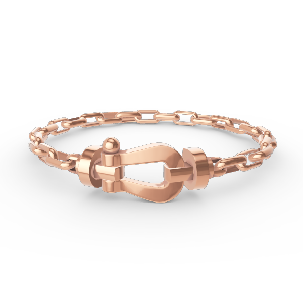 Mysitc FORCE LARGE HORSESHOE CLASP  METAL BRACELET