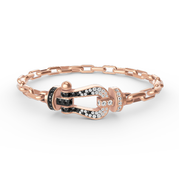 Mysitc FORCE LARGE HORSESHOE CLASP  METAL BRACELET