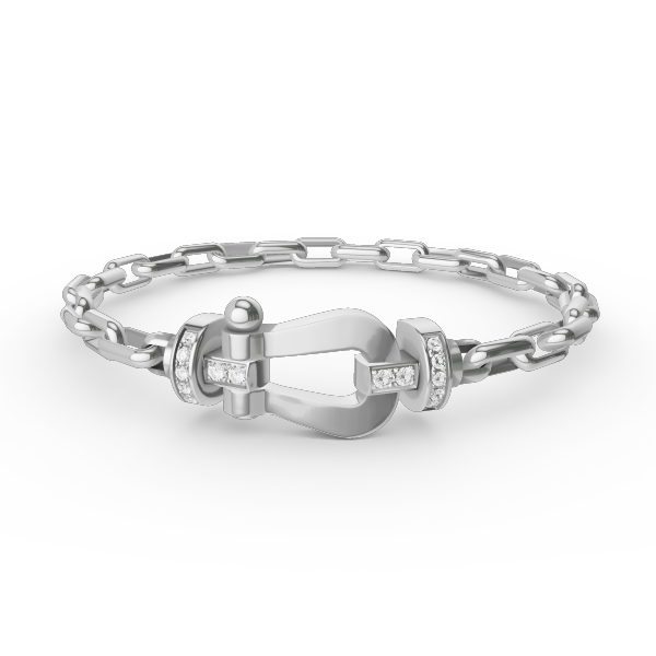 Mysitc FORCE LARGE HORSESHOE CLASP  METAL BRACELET
