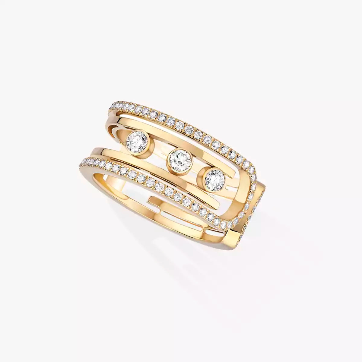[ミスティック ]10th Diamond Ring in Gold