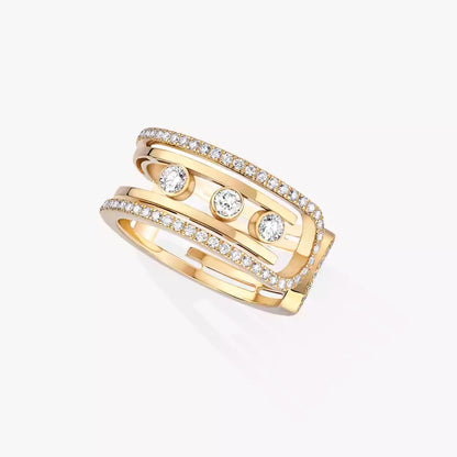 [ミスティック ]10th Diamond Ring in Gold