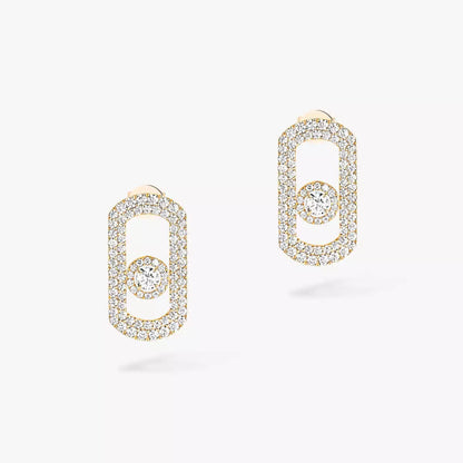 [Mystic ]So Move Pave_-Set Diamond Earrings in Silver