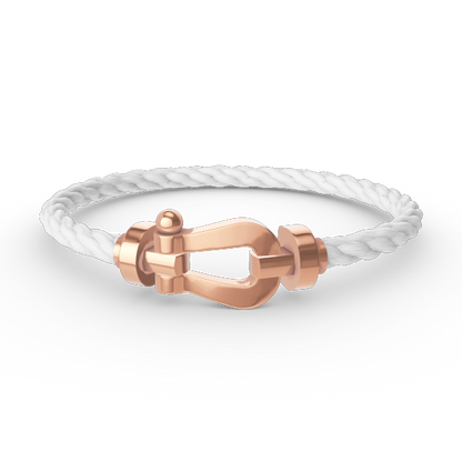 Mysitc FORCE LARGE HORSESHOE NO DIAMOND BRACELET ROSE GOLD
