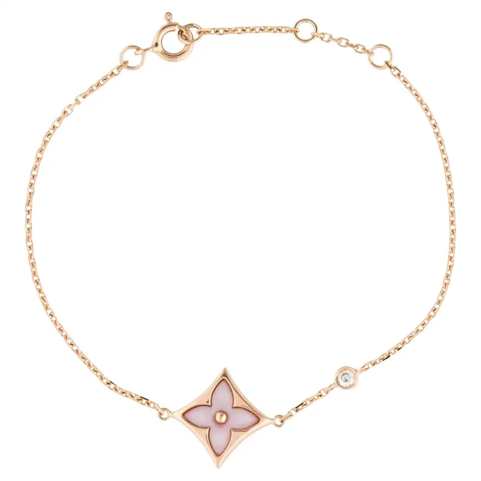 Mysitc STAR 1 DIAMOND PINK GOLD BRACELET