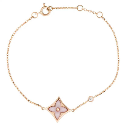 Mysitc STAR 1 DIAMOND PINK GOLD BRACELET