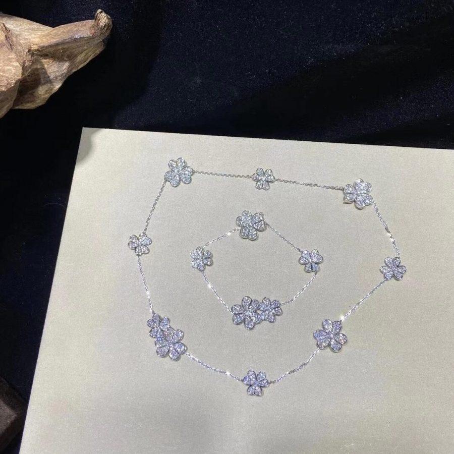 Mysitc FRIVOLE SILVER 5 FLOWERS BRACELET